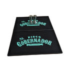 Customilzed logo rubber beer drinking personalized PVC bar mat